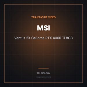 msi ventus 2x geforce rtx 4060 ti 8gb